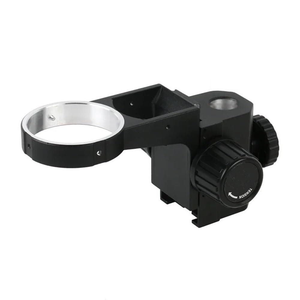 Lab Microscope Accessories for 7X-45X Simul-Focus Parfocal Continuous Zoom Trinocular Stereo Microscope Head 76-25mm Holder Focus Arms(Black)