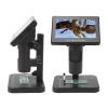 LCD Digital Microscope, 25X to 1000X Magnification 8X Zoom Microscope with 5in Screen, Complete Microscope Kit for Soldering Research view 3