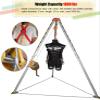 Portable Folding Aluminum Enclosed Space Tripod kit, Tunnels Pipelines Wellhead Multifunction Emergency Rescue Tripod with 20m Cable Winch view 4