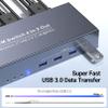 HDMI + Displayport KVM Switch 2 Monitors 4 Computers, USB3.0 4K60Hz Dual Monitor HDMI DP KVM Switch 4 Port for Managing 4 Computers with 1 Set of Keyboard, Mouse and 2 Monitors view 4