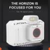 Dpofirs 4K 64MP Vlogging Camera with Autofocus & Webcam2.88" HD Screen & LED Flash18x Zoom 2500mAh 90Min Recording for TikTok (White) view 2