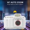 Dpofirs 4K 64MP Vlogging Camera with Autofocus & Webcam2.88" HD Screen & LED Flash18x Zoom 2500mAh 90Min Recording for TikTok (White) view 3