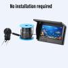 Asixxsix Underwater Fishing Camera, 5MP 1080P HD with 4.3 Inch 2000 Nits Screen, 195 Ultra Wide Angle Lens, 8 IR Lights, 100kg Tensile Wire, for Ice Lake Boat Kayak Fishing view 4
