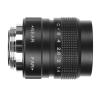 25mm F1.4 CCTV Lens, C Mount Camera Lens, Rugged Aluminum Housing, Widest Field of View, Manual Aperture Adjustment, Advanced Optics for Bars Stores Parking (Black) view 2