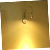 Tofficu 3w Flexible Arm Led Wall Light Warm White Modern Swing Arm Lamp Led Reading Light Aluminum Material Hour Lifespan view 4