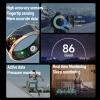 Yoidesu Smart Ring with Display Screen, 5ATM Rain Proof, Sleep & Fitness Tracking Wearable for Women & Men with Sleep Tracker Heart Rate Blood Oxyge, Charging Case (11) view 4