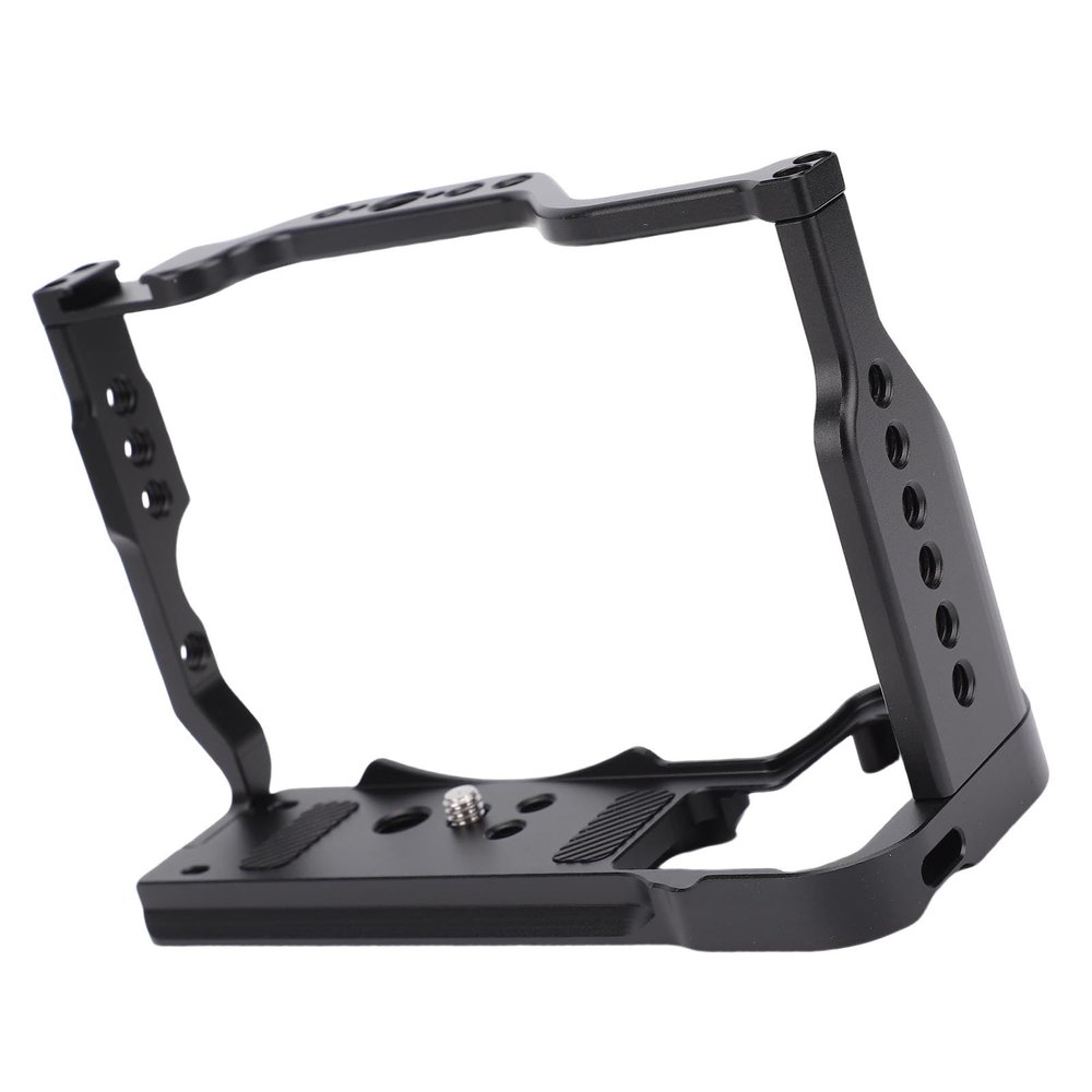 Yoidesu Camera Cage Rig Video Cage DSLR Cage CNC Aluminum Alloy Protective Frame for Z50II with 38mm Chute Cold Shoe Mount 1/4in 3/8in Threaded Holes