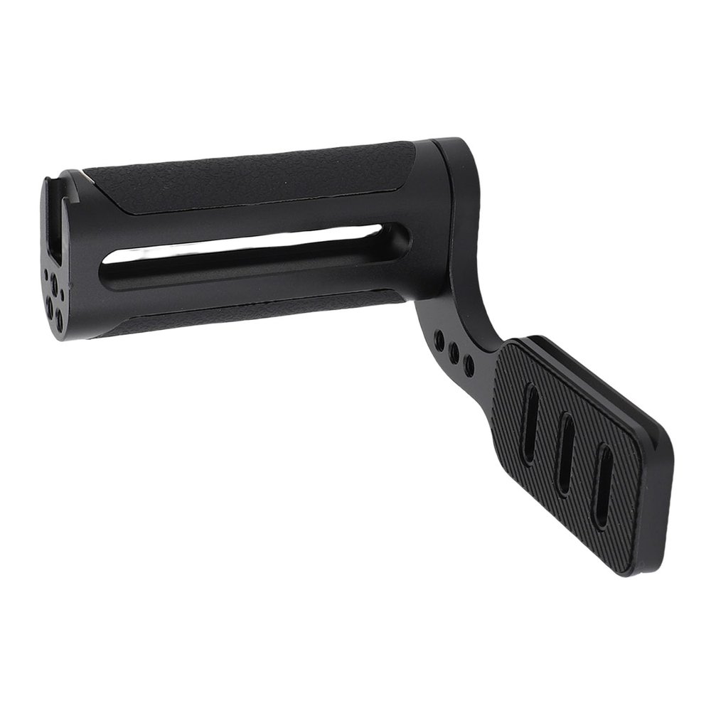 Yoidesu Camera Left Handle Grip Camera Side Handle Mirrorless DSLR Grip with Cold Shoe Mount & 1/4 Inch Threads for Arca Tripod Soft Silicone Non Slip Design