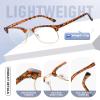 Perfectmiaoxuan Blue Light Blocking Glasses,Computer/Gaming/Screen Glasses for Women or MenAnti Blue Light & UV view 4