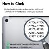 2 Pack Blue Light Macbook Screen Protector Touch Screen Compatible with MacBook Pro 13 inch 2016-2022 M1 M2 and Macbook Air 13 inch 2018-2021 M1, Anti-Glare Anti Scratch Bubble Free for Eyes Protection Blue Light Blocking view 4
