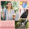 Rechargeable Personal Safety Alarm for Women - 140dB Self-Defense Security Alarm Keychain with Strobe Light, Emergency Security Alert Devices for Women Girls Kids Elderly(Pink) view 4
