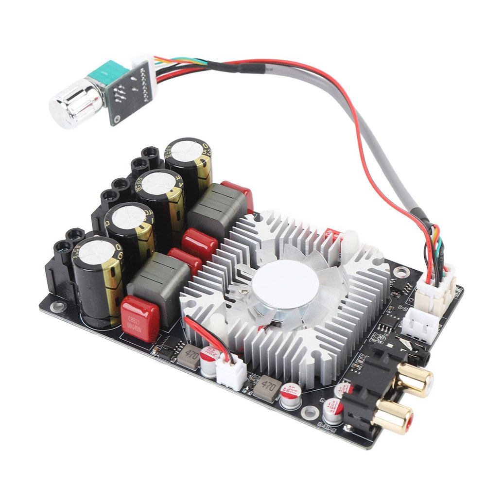 Luocute BT Digital Amplifier Board, TPA3251 220WX2 350W HiFi Stereo Sound Digital Amp Module with Short Circuit Protection and Thermal Overload Safety for TVs Smartphones BT Laptops