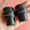 2pcs Adjust WF10X/22 Wide Field Eyepieces Dia 30mm Mount Microscope Accessorie for Binocular Trinocular Stereo Microscope(Orange) view 4