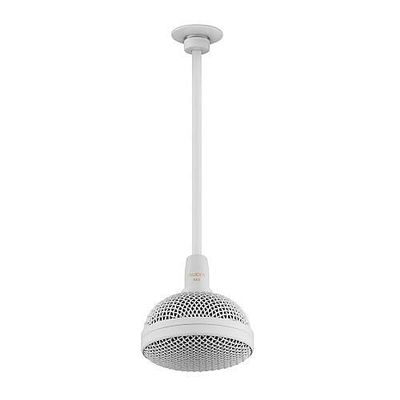 M3W6 Tri-Element Hanging Ceiling Microphone with 6' Cable, White