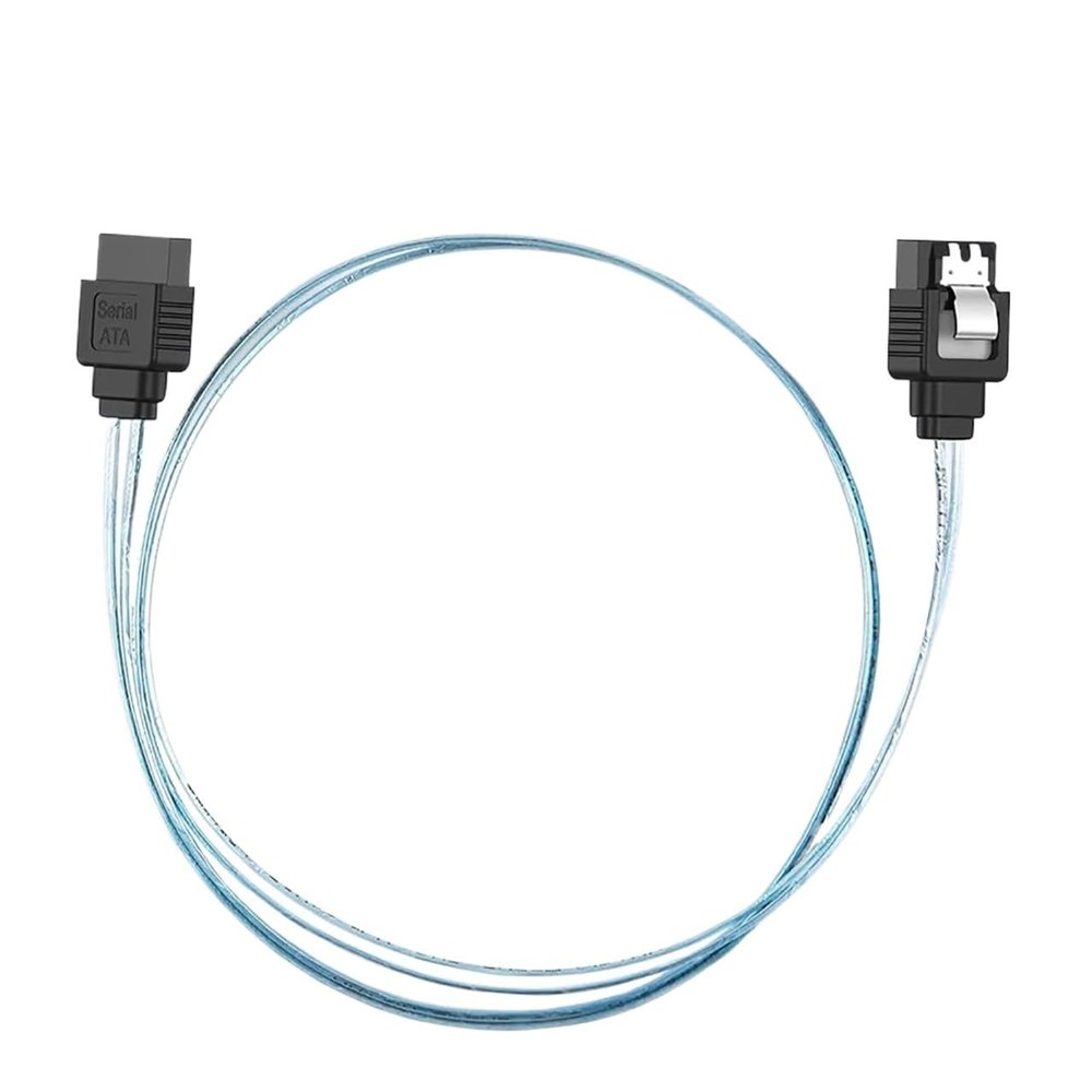0.300cm SATA 12Gbps Cables Thin SATA Cable,Straight SATA SSD Cable,Flexible-SATA Cable for SSD, HDD, CD, DVD Drives