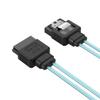 0.300cm SATA 12Gbps Cables Thin SATA Cable,Straight SATA SSD Cable,Flexible-SATA Cable for SSD, HDD, CD, DVD Drives view 4
