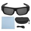 Depisuta Camera Glasses, 90 Angle 4K Full HD Smart Glasses Protective Polarized Lenses Video Recording Sunglasses, Wearable Eyeglass for Cycling Sports, Traveling, Driving view 1