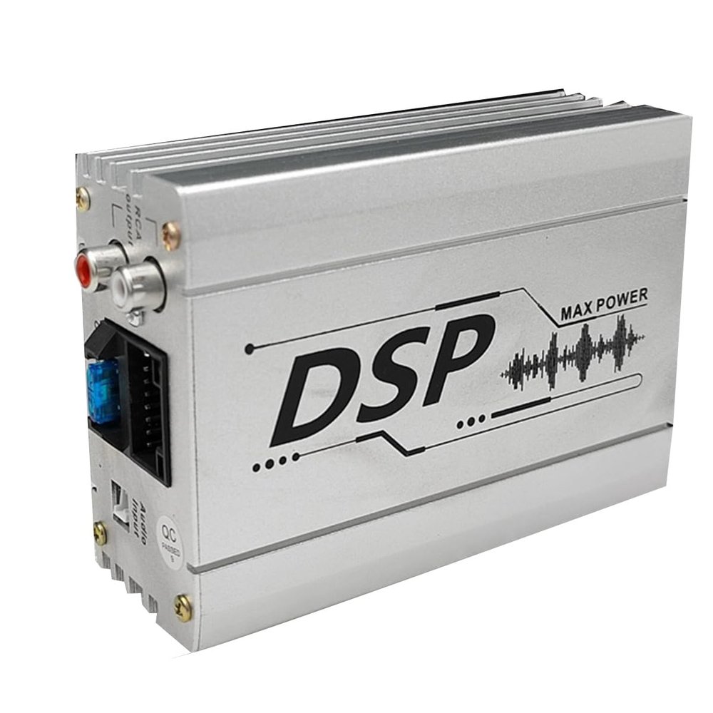 Metal Silver Car Dsp Digital Audio Processor Navigation Machine Sound Quality Enhancement Effect 4 in 6 Out Dsp Car Power Amplifier 500424050