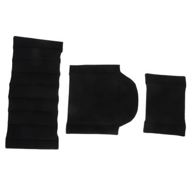 SEWACC 3pcs Lightweight Shockproof Inserts with Removable Dividers for Quick Gear Retrieval for Outdoor Travel and Photography Adventures