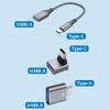 3Pcs Upgraded USB C to USB Adapter, High-Speed Data Transfer, USB Converter,USB C Male to USB 3.0 Female OTG Adapter for Apple 16 15, Mac, Tablet, Notebook, and More Type C Devices view 4