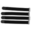 FOMIYES 4pcs Elastic Cinch Straps Hook and Loop Bands for Cable Management Travel Home and Office Organization Durable and Stretchable Design for Efficient Storage view 1