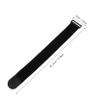 FOMIYES 4pcs Elastic Cinch Straps Hook and Loop Bands for Cable Management Travel Home and Office Organization Durable and Stretchable Design for Efficient Storage view 2