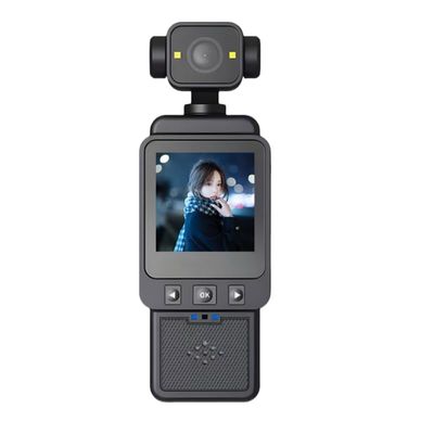 XUMIUZIY Mini Body Camera, 360 Rotation Pocket Body Worn Cam with Audio and Video Recording, HD 1080P Vlogging Cameras, Wearable & Portable