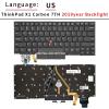 100% New for X1 Yoga 2019 X1 Yoga 4th X1 Yoga gen4 X1 Yoga 2020 X1 Yoga 5th X1 Yoga gen5 Keyboard Whit Backlight view 3