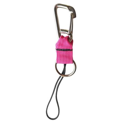 Zxpjkyu Diving Camera Lanyard with Metal Clip Hand Strap for Underwater Use, Pink