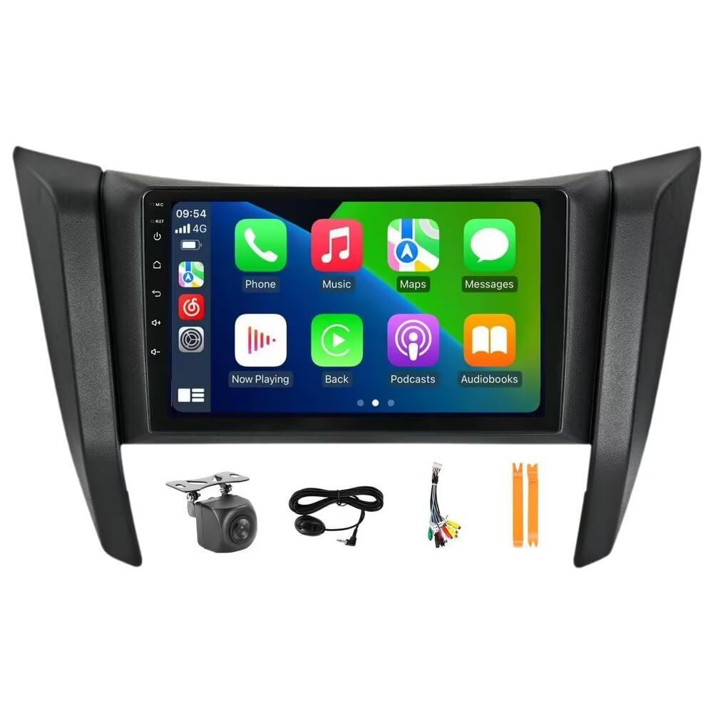 8+256GB 8Core Car Radio for Nissan Navara NP300 Frontier 2017-2021 Stereo Dash Kit GPS Navigation,9" IPS Touch Screen Head Unit with Car-Play & Android Auto/SWC/DSP/Rear View