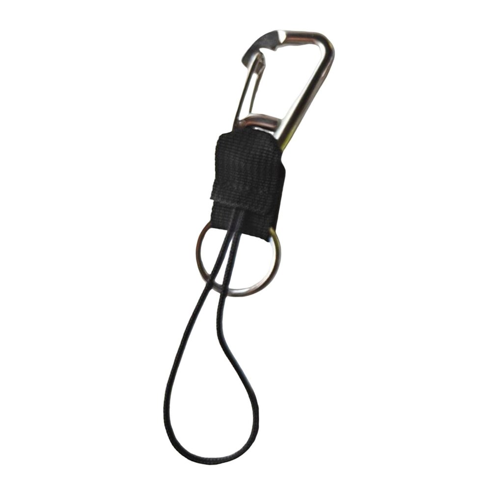 Zxpjkyu Diving Camera Lanyard with Metal Clip Hand Strap for Underwater Use, Black