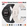 26mm 22mm QuickFit Silicone Strap For Garmin Fenix 8 47mm 51mm E 7 7X 6X Pro 5X Plus Epix Pro Gen 2/Enduro 3 Bracelet(Pink silver,22mm) view 2