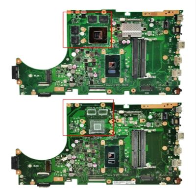 NNHUNYI X756UQ for X756UR X756UAK X756UB X756UV X756UJ X756UA X756UQK X756UX Laptop Motherboard CPU I3 I5 I7 6th/7th Gen V2G(Model8)