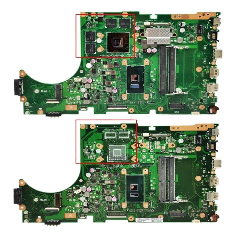 NNHUNYI X756UQ for X756UR X756UAK X756UB X756UV X756UJ X756UA X756UQK X756UX Laptop Motherboard CPU I3 I5 I7 6th/7th Gen V2G(Model8)