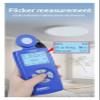 Light Meters, LS330 Light Meter Illuminometer Lux Spectral Illuminance Meter Digital CCT UVI CRI Ra Lx FC Flicker Frequency view 3