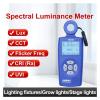 Light Meters, LS330 Spectral Illuminance Meter Luxometer Light Meter Digital CCT UVI CRI Ra Lx FC Flicker Frequency view 4