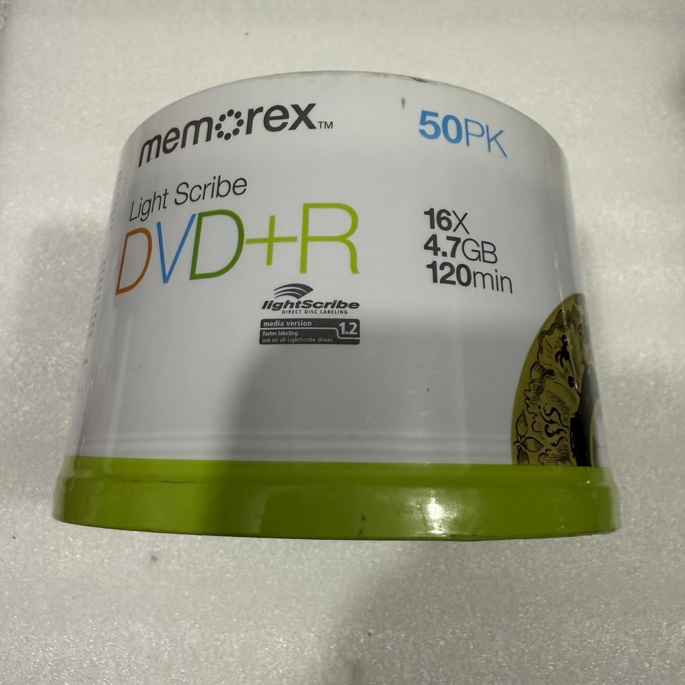 INTERWEB Replacement for Memorex Removable Media LightScribe DVD+R - 4.7 Gb - 120 Min - 1x - 16x (Write Speed) - 50 Pack Spindle