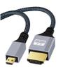 bodateng M;ic/ro HDMI-Compatible to HDTV Cable 4K for A6000 3 Camera Cord 30cm 5m 10m(Micro HD-HDMI 2.0V,0.5m) view 1