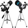 Telescope for Kids Beginners Adult, Wide-Angle Astronomical Telescope 150X Beginner Monocular Lunar Observation Telescop view 1