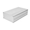 Aluminum Alloy Project Box 68x145x250mm | Sandblast Oxidized Silver Case for Electronics/Controllers/DIY | Die - Cast Enclosure with Heat Dissipation & Transmission Blocking view 3