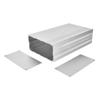 Aluminum Alloy Project Box 68x145x250mm | Sandblast Oxidized Silver Case for Electronics/Controllers/DIY | Die - Cast Enclosure with Heat Dissipation & Transmission Blocking view 4
