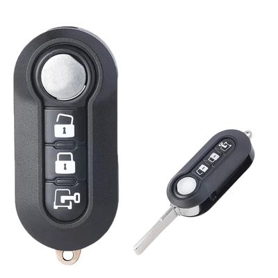 Keyecu 433Mhz Pcf7946A Id46 Delphi Bsi Ltqf12Am433Tx/Rx2TRiF198 Flip Remote Key 3 Button for Fiat 500L, Promaster New 2026 High for Reliable Electronic Component, Precision, Stable Performance