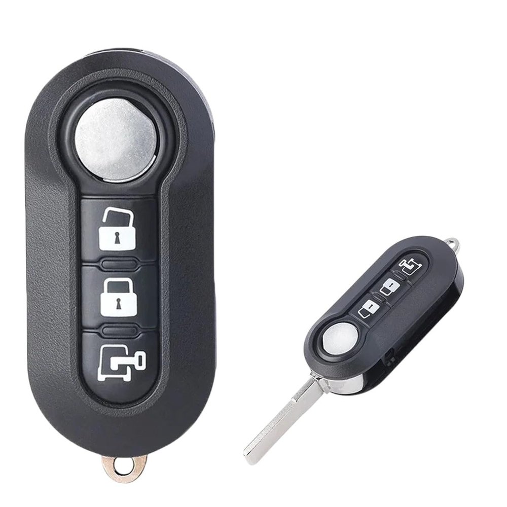 Keyecu 433Mhz Pcf7946A Id46 Delphi Bsi Ltqf12Am433Tx/Rx2TRiF198 Flip Remote Key 3 Button for Fiat 500L, Promaster New 2026 High for Reliable Electronic Component, Precision, Stable Performance