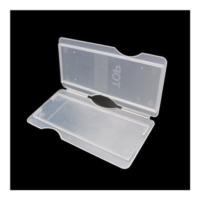 JOEBO Microscope Kit 50 Pieces Microscope Slides Box-Holds 1 or 2 or 3 or 5 Pieces Slides Plastic Mailers Box Slide Storage Microscope Lens Adapters(for 1 piece Slide)