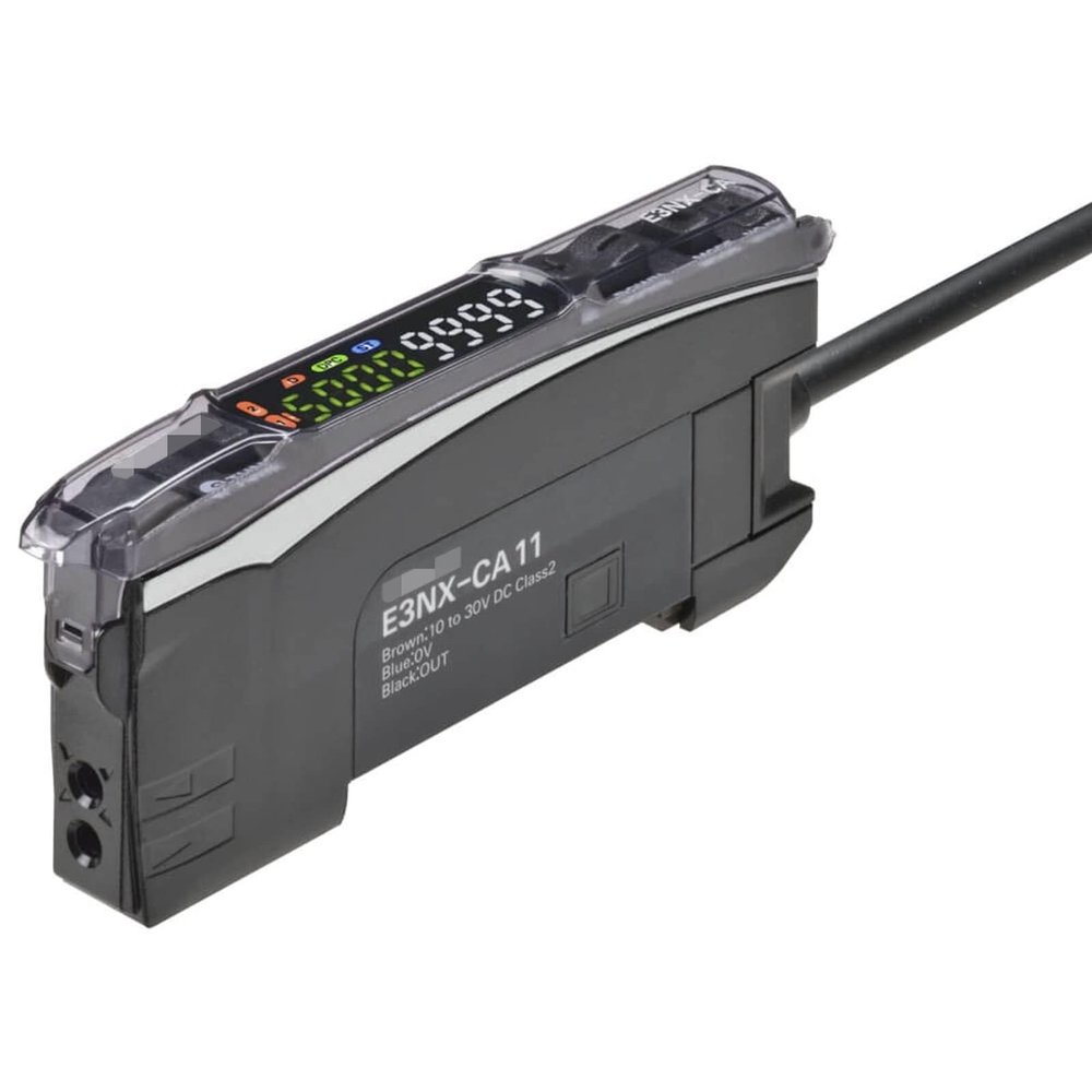 BAIDHBDYE 1 Pcs E3NX-CA11 2M Color Fiber Amplifier E3NXCA11 Sealed in Box with Warranty