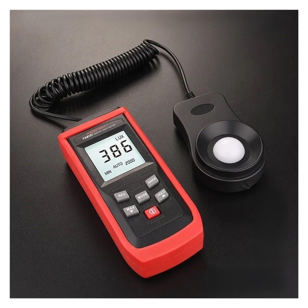 Light Meters, Digital Luxomete Professional High Accuracy Handheld Light Meter for Precise Illumination Measurement TA630B