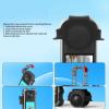Aluminum Camera Cage for X4 Protective Case with Silicone Lens Cover Rig Housing Frame with 1/4 Screw Port Support Horizontal Durable Lightweight Action Camera Accessories for view 4