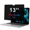 OMOTON Magnetic Privacy Screen for MacBook Air 13 Inch (2018-2021, M1), Anti-Spy Filter, Matte Anti Glare Blue Light Protector, Easy Install & Remove view 1