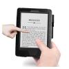 RONYDCI Case Compatible with Kindle 7th Generation Case 2014 Ebook Leather Cover WP63GW Protective Skin with Magnetic Closured Sleep(Black) view 2
