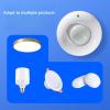 Clearhill 2PCS 360 Ceiling PIR Motion Sensor Switch, Detector Light Switch, Adjustable Delay & LUX, High Sensitivity, Indoor Use view 2